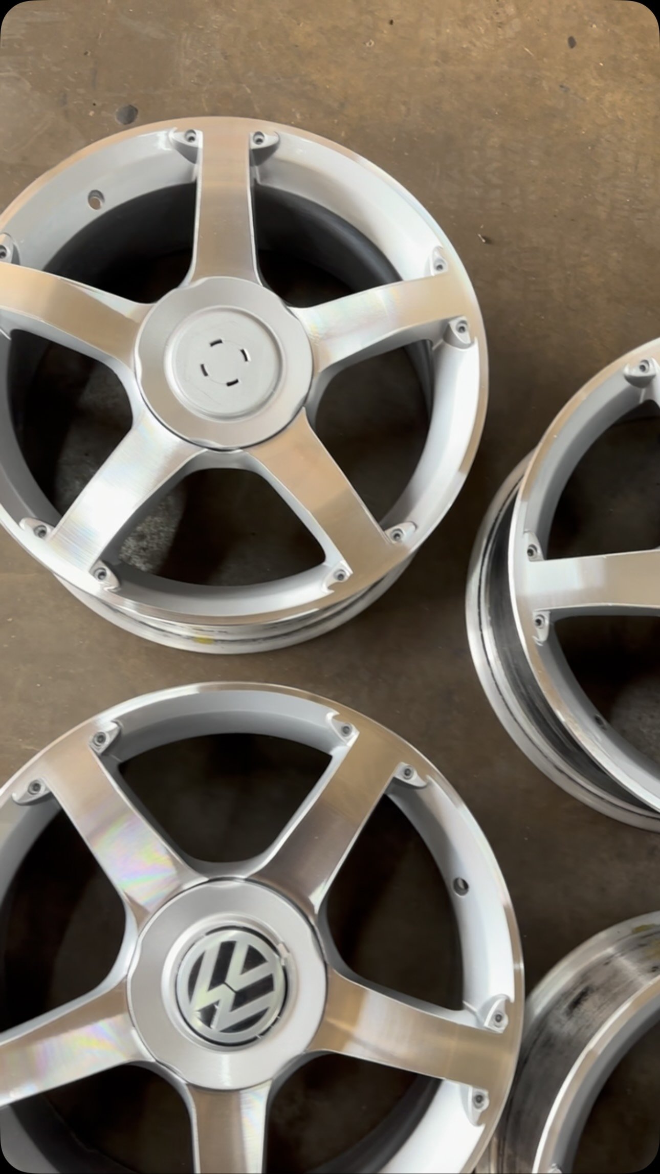 Roda aro 17 reformada
